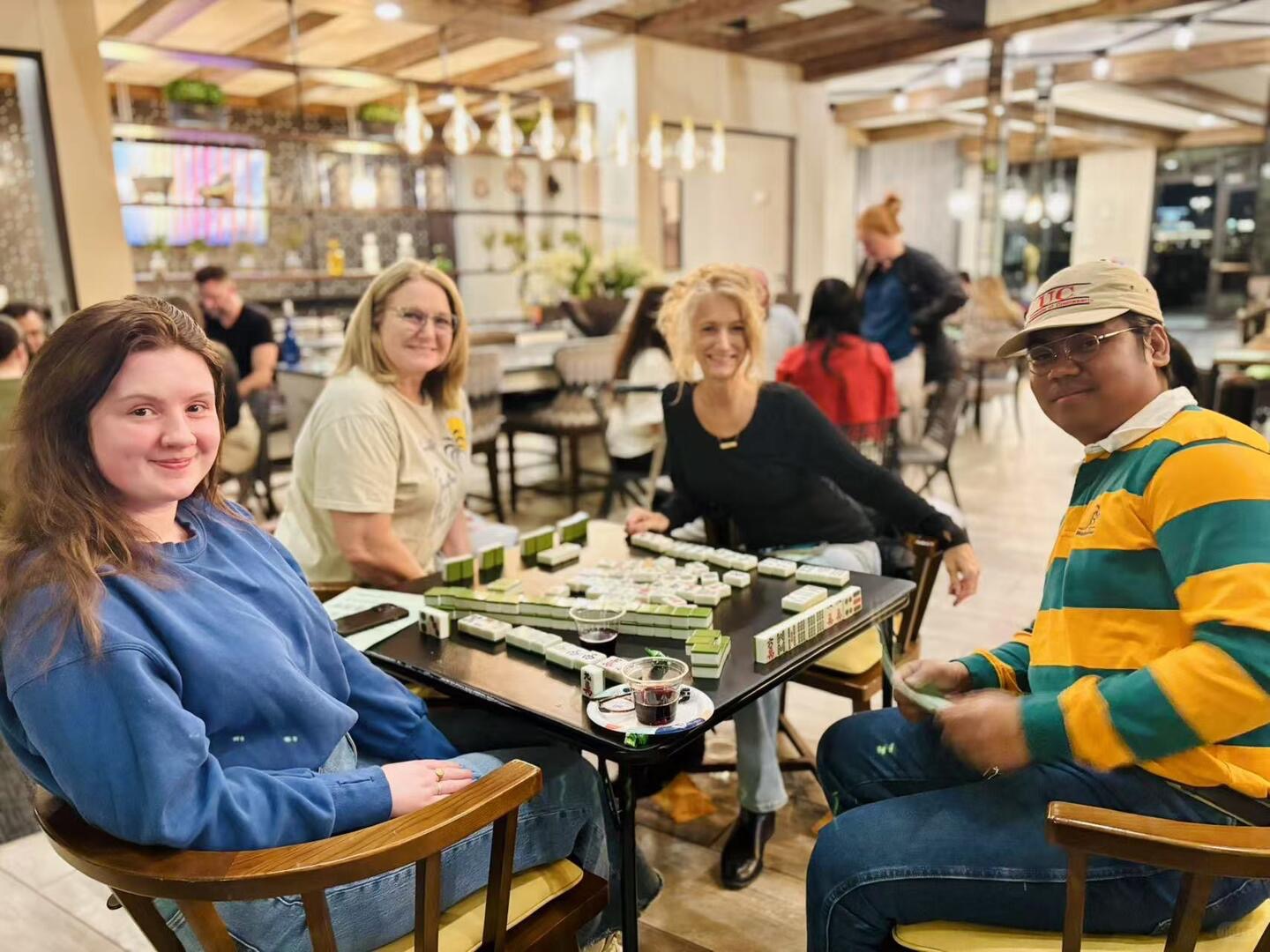 Culture hangouts in China including tai chi, mahjong, calligraphy and heritage crafts